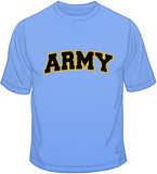Army - Embroidered Patch T Shirt