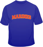 Marines - Embroidered Patch T Shirt