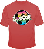 Soccer Ball - Neon T Shirt
