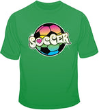 Soccer Ball - Neon T Shirt