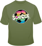 Soccer Ball - Neon T Shirt