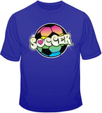 Soccer Ball - Neon T Shirt