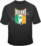 Ireland Distressed Flag T Shirt
