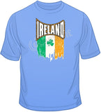 Ireland Distressed Flag T Shirt