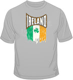 Ireland Distressed Flag T Shirt
