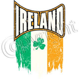 Ireland Distressed Flag T Shirt