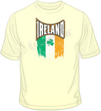 Ireland Distressed Flag T Shirt