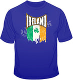 Ireland Distressed Flag T Shirt