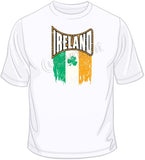 Ireland Distressed Flag T Shirt