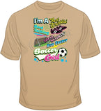 Soccer Girl - Neon T Shirt
