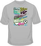 Soccer Girl - Neon T Shirt