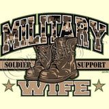 Military Wife T Shirt