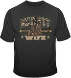 Military Wife T Shirt
