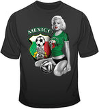 Mexico Soccer Marilyn T Shirt