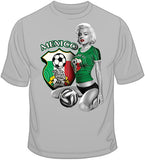 Mexico Soccer Marilyn T Shirt