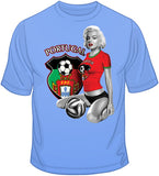Portugal Soccer Marilyn T Shirt