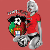 Portugal Soccer Marilyn T Shirt