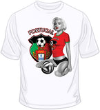 Portugal Soccer Marilyn T Shirt