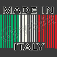 Made in Italy Barcode T Shirt