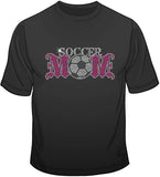 Soccer Mom - Rhinestones & Pink Nailheads T Shirt