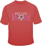 Soccer Mom - Rhinestones & Pink Nailheads T Shirt