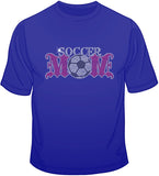 Soccer Mom - Rhinestones & Pink Nailheads T Shirt