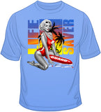 Marilyn Monroe - Beach Life Saver T Shirt