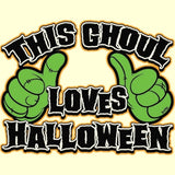 This Goul Loves Halloween - Neon T Shirt