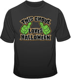 This Goul Loves Halloween - Neon T Shirt