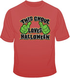 This Goul Loves Halloween - Neon T Shirt