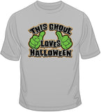 This Goul Loves Halloween - Neon T Shirt