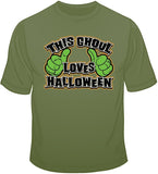 This Goul Loves Halloween - Neon T Shirt