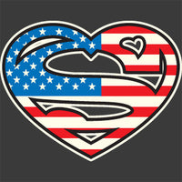 Super American Heart T Shirt