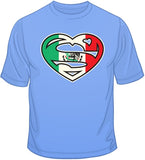 Super Mexican Heart T Shirt
