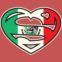 Super Mexican Heart T Shirt