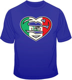 Super Mexican Heart T Shirt