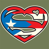 Super Puerto Rican Heart T Shirt