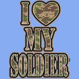 I Heart My Soldier T Shirt