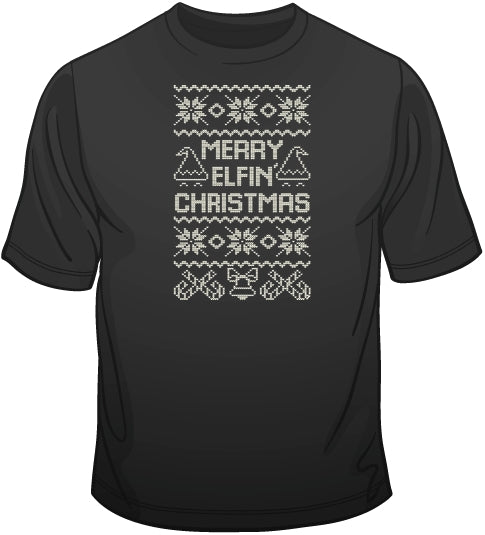 Merry Elfin' Christmas T Shirt