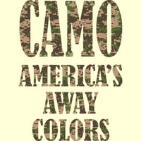 Camo Americas Away Colors T Shirt