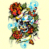 Skull & Dagger T Shirt