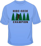Hide & Seek Champion Bigfoot T Shirt