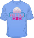 Volleyball Mom - Glitter T Shirt