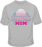 Volleyball Mom - Glitter T Shirt