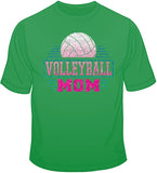 Volleyball Mom - Glitter T Shirt