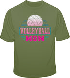 Volleyball Mom - Glitter T Shirt