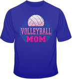 Volleyball Mom - Glitter T Shirt
