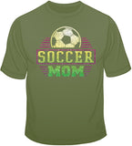 Soccer Mom - Glitter T Shirt