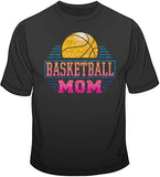 Basketball Mom - Glitter T Shirt