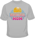 Basketball Mom - Glitter T Shirt
